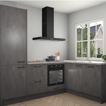 Beton Antraciet keuken Linz 115594