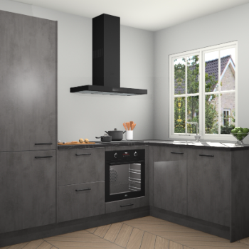 Beton Antraciet keuken Linz 115600