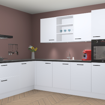 Sneeuwwitte keuken Gotenburg 115301