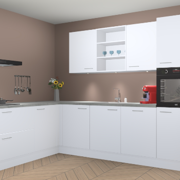 Sneeuwwitte keuken Gotenburg 115293