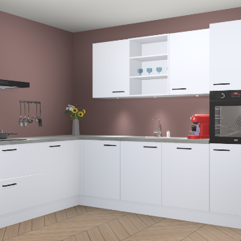 Sneeuwwitte keuken Gotenburg 115295