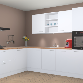 Sneeuwwitte keuken Gotenburg 115279