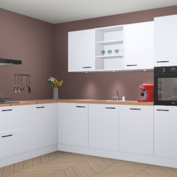 Sneeuwwitte keuken Gotenburg 115281