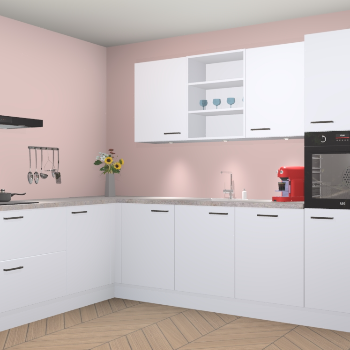 Sneeuwwitte keuken Gotenburg 115418