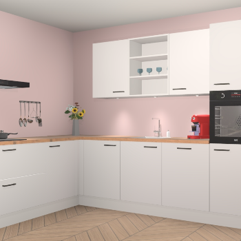 Zijdegrjize keuken Gotenburg 115620