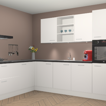 Zijdegrjize keuken Gotenburg 115707