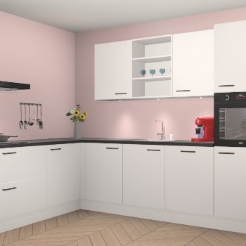 Zijdegrjize keuken Gotenburg 115710