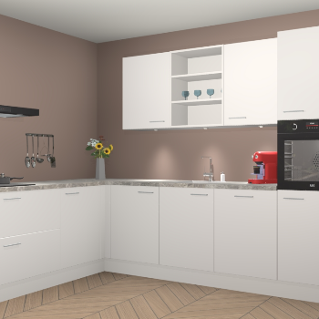 Zijdegrjize keuken Gotenburg 115720