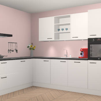 Zijdegrjize keuken Gotenburg 115873