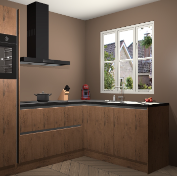 Astoria Eiken greeploze keuken Victoria 115633