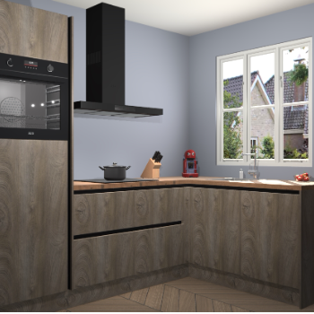 Cantaro Eiken greeploze keuken Victoria 115427