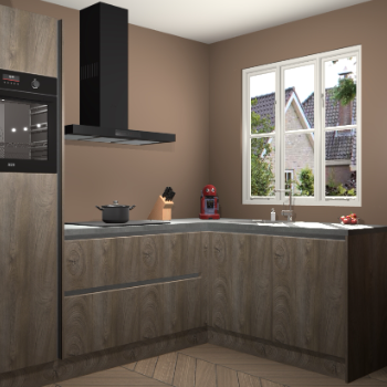 Cantaro Eiken greeploze keuken Victoria 115681