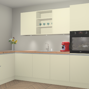 Magnolia greeploze keuken Gotenburg 115886