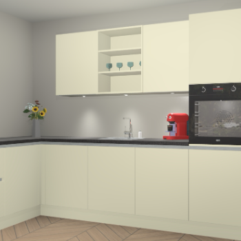 Magnolia greeploze keuken Gotenburg 115973