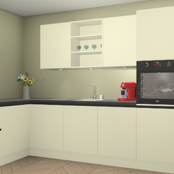 Magnolia greeploze keuken Gotenburg 115976