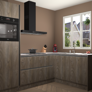 Cantaro Eiken greeploze keuken Victoria 115684