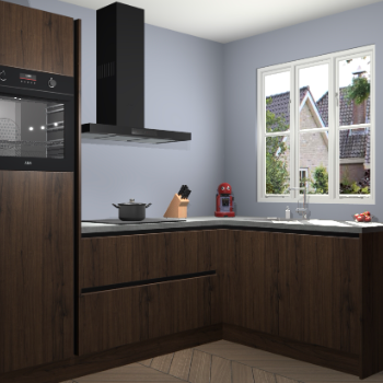 Noten greeploze keuken Victoria 115762