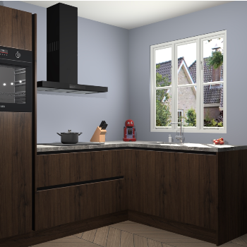 Noten greeploze keuken Victoria 115764