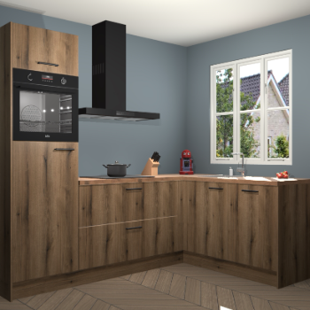 Goud Eiken keuken Victoria 115812