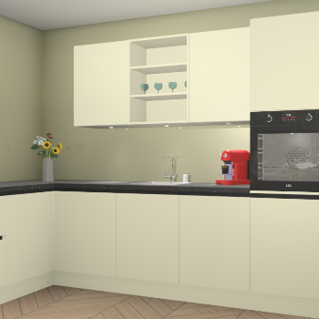 Magnolia greeploze keuken Gotenburg 116016