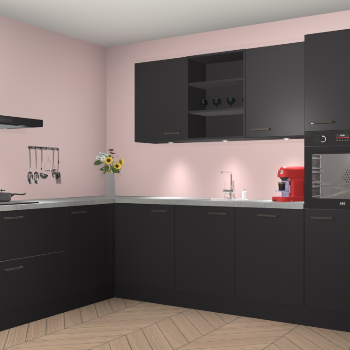 Zwarte keuken Gotenburg 116057