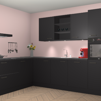 Zwarte keuken Gotenburg 116142