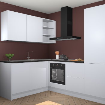 Sneeuwwitte keuken Boekarest 116464