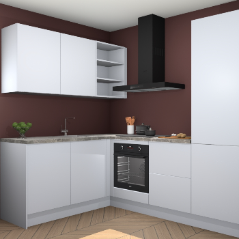 Sneeuwwitte keuken Boekarest 116512