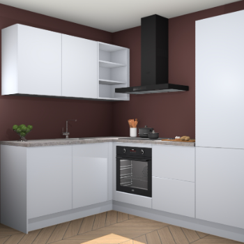 Sneeuwwitte keuken Boekarest 116527