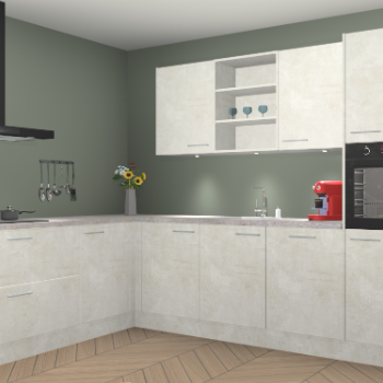 Beton Opaal keuken Gotenburg 116254