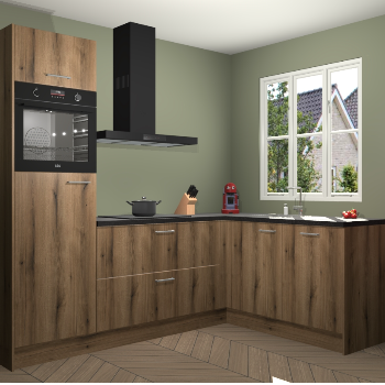 Goud Eiken keuken Victoria 115918