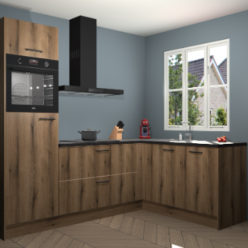 Goud Eiken keuken Victoria 115928