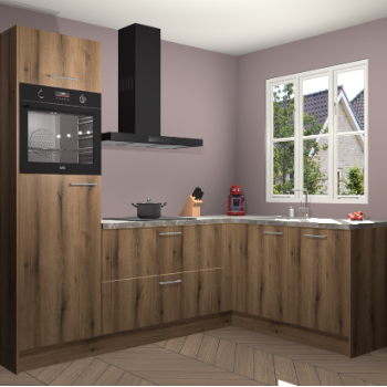 Goud Eiken keuken Victoria 115914