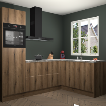 Goud Eiken keuken Victoria 115944