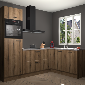 Goud Eiken keuken Victoria 115935