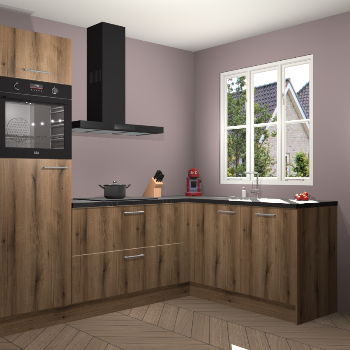 Goud Eiken keuken Victoria 115916