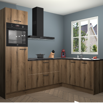 Goud Eiken keuken Victoria 115931