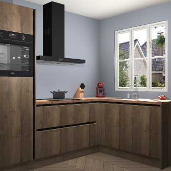 Chocolade Eiken greeploze keuken Victoria 115874