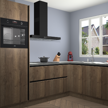 Chocolade Eiken greeploze keuken Victoria 116110