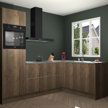 Chocolade Eiken keuken Victoria 116115