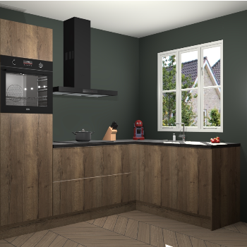 Chocolade Eiken keuken Victoria 116116