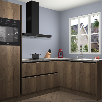 Chocolade Eiken greeploze keuken Victoria 116112