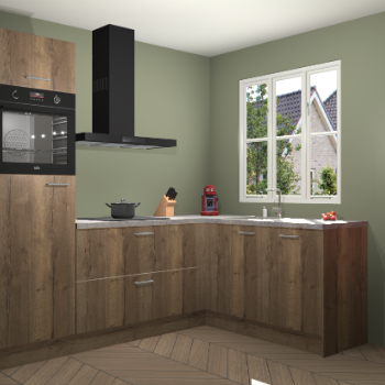 Chocolade Eiken keuken Victoria 116093