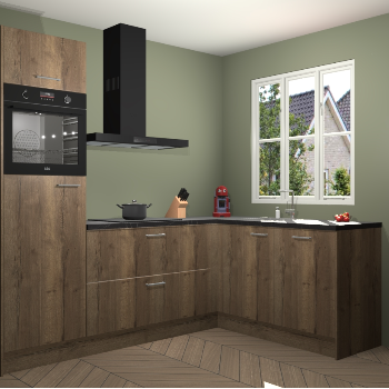 Chocolade Eiken keuken Victoria 116094