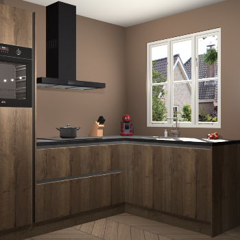 Chocolade Eiken greeploze keuken Victoria 116099