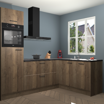 Chocolade Eiken keuken Victoria 116104