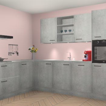 Beton Parelgrijs keuken Gotenburg 116312