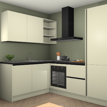 Magnolia greeploze keuken Boekarest 116819