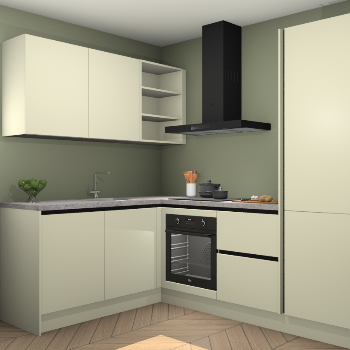 Magnolia greeploze keuken Boekarest 116871