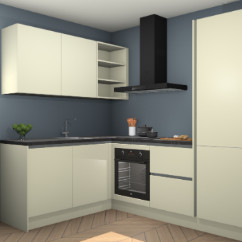 Magnolia greeploze keuken Boekarest 116875